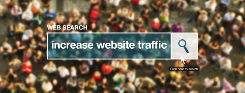 Increase website traffic web search